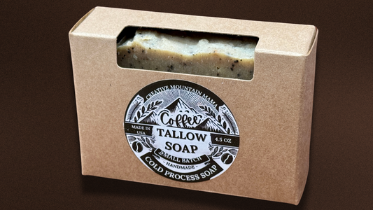 Coffee & Tallow Handmade Soap