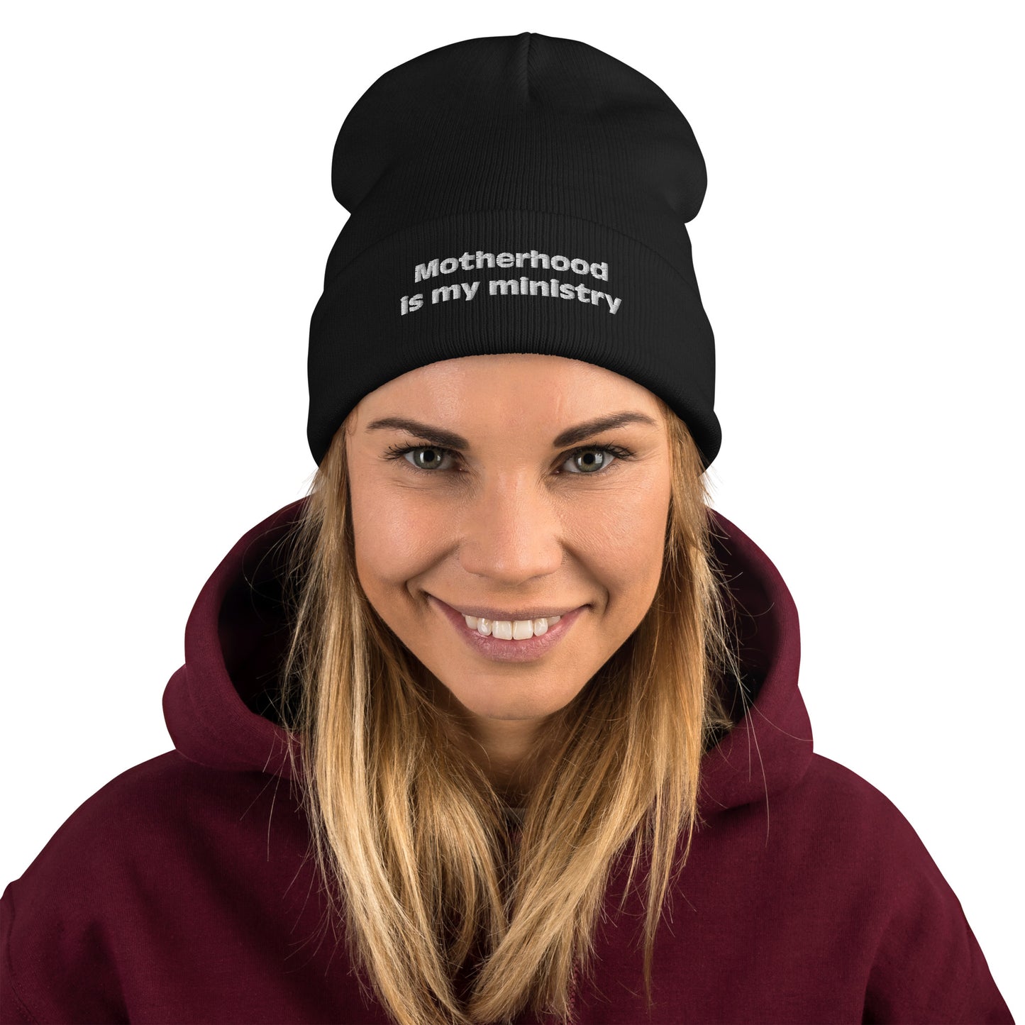 Motherhood is my Ministry Beanie