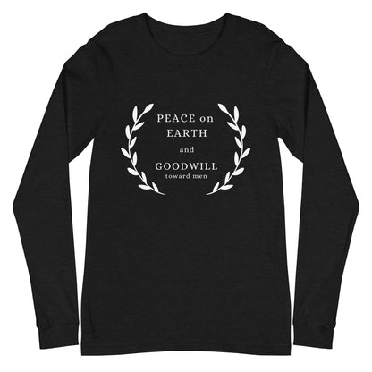 Peace on Earth Long Sleeve Tee