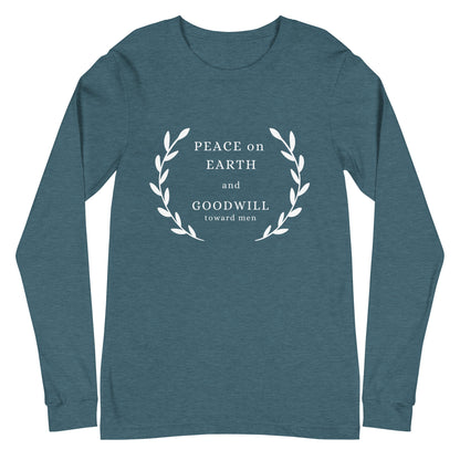 Peace on Earth Long Sleeve Tee