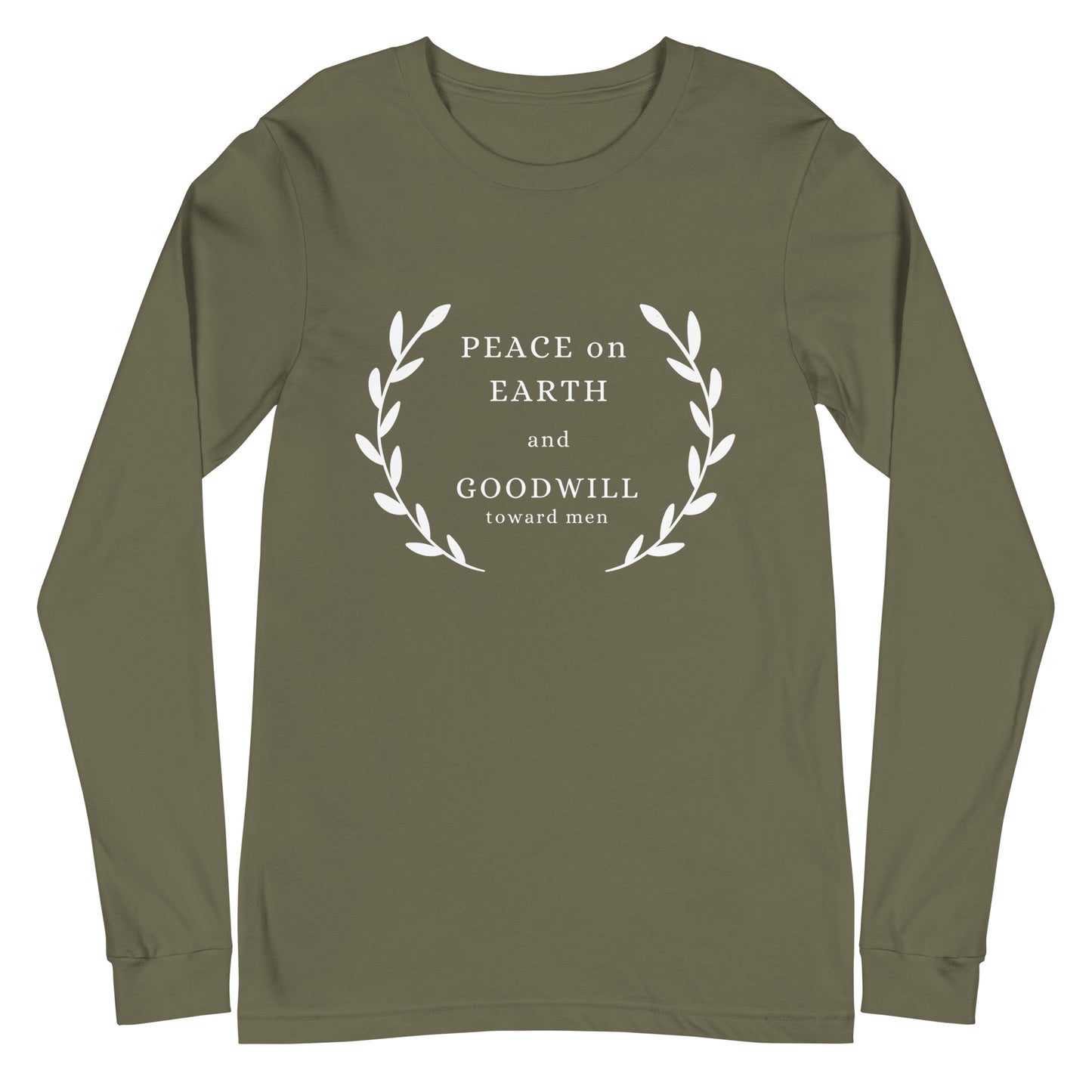 Peace on Earth Long Sleeve Tee