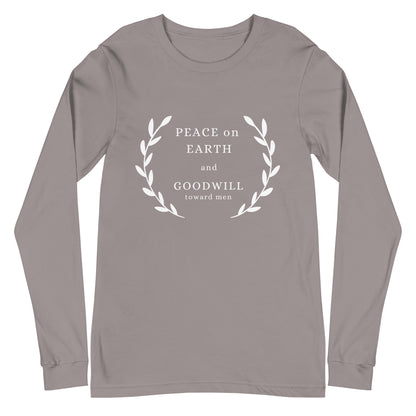 Peace on Earth Long Sleeve Tee